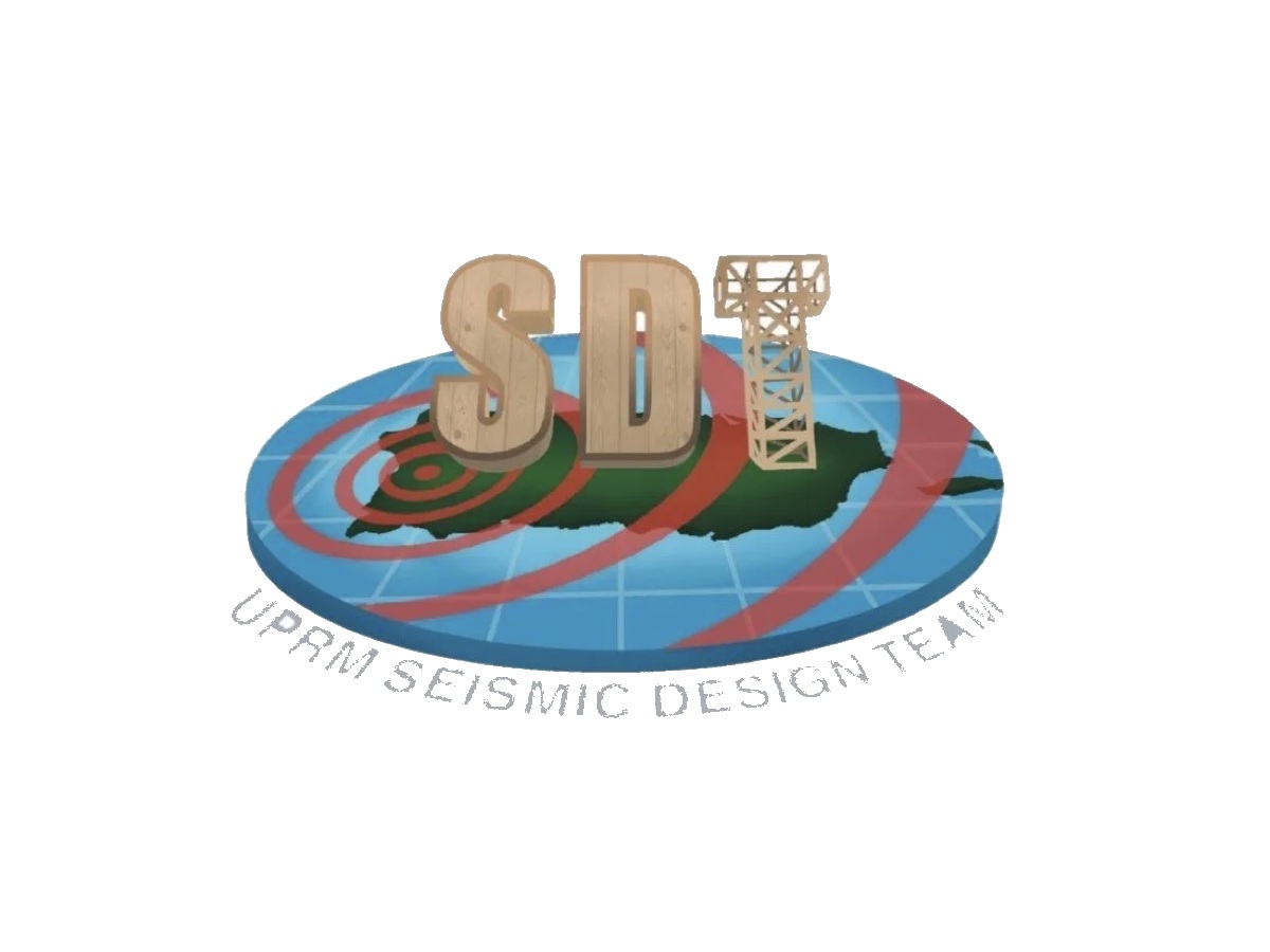 Logo oficial UPRM Seismic Design Team